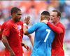 Glen Johnson Wayne Rooney Emilio Izaguirre England v Honduras International Friendly 06072014