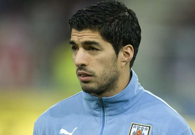 Luis Suarez, penyerang Uruguay.