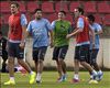 Uruguay: Dos sustos y la duda de Suárez