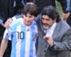 Maradona quiere a Messi levantando la Copa