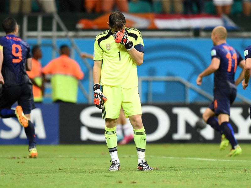 Iker Casillas Spain World Cup 2014 Group B 140613