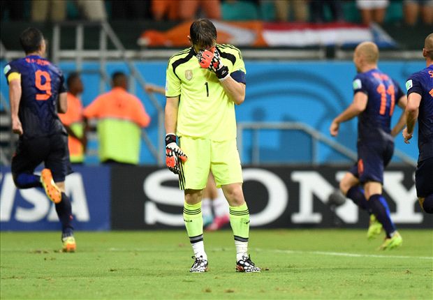 Casillas: Blame me for Netherlands thrashing