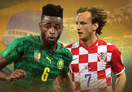LIVE + Opstellingen: Kameroen - Kroatië