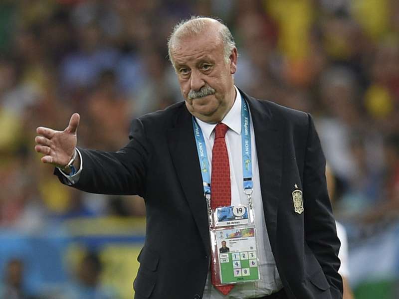 Vicente Del Bosque Spain Chile 2014 World Cup Group B 06182014