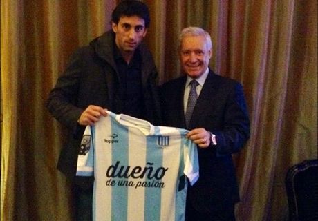 Racing ganó con doblete de Milito