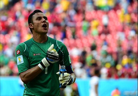 Navas the hero in Costa Rica miracle