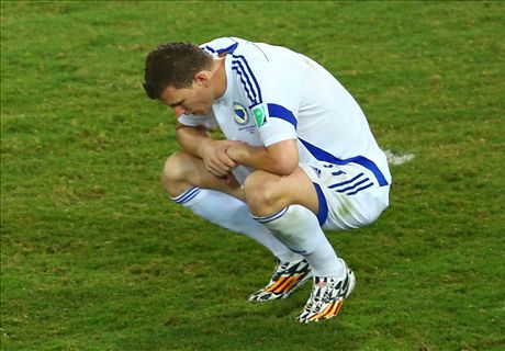 Dzeko: I'll never forget Nigeria 'goal'