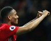 Manchester United striker Anthony Martial celebrates goal against Middlesbrough