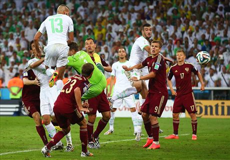 Slimani kopt Algerije naar achtste finales