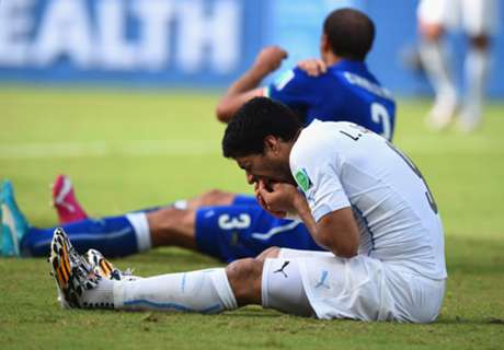 Suarez aangeklaagd voor bijtincident
