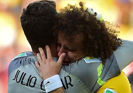 'Tears of joy' for Brazil hero Cesar