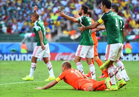 Robben rejects diving controversy