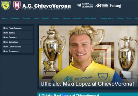 Maxi López pasó a Chievo Verona