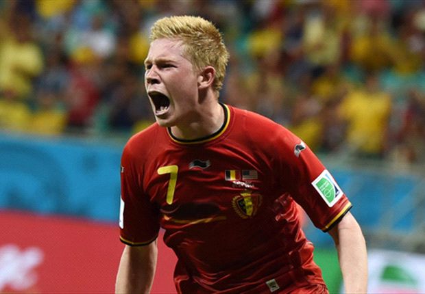 Belgium 2-1 USA (AET): De Bruyne and Lukaku book quarter-final date