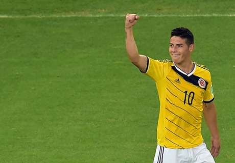 James, máximo goleador del Mundial