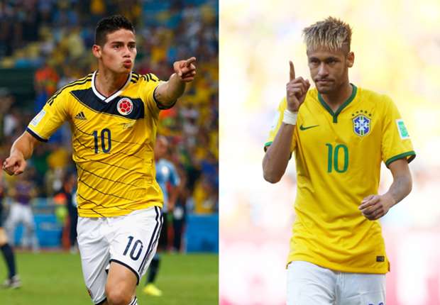 Neymar: Brazil's showdown against Colombia is not about me and James