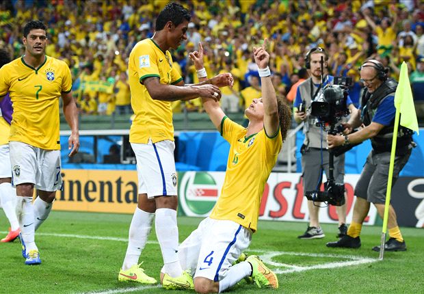 Brasil 2-1 Colombia: Thiago Silva y David Luiz se disfrazan de Neymar