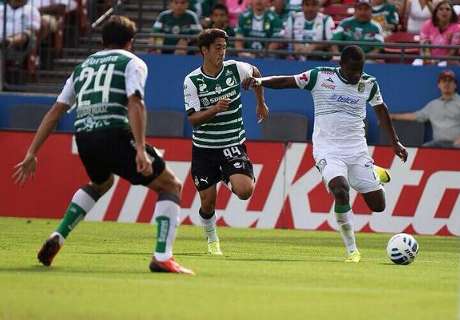 Cae León en amistoso ante Santos