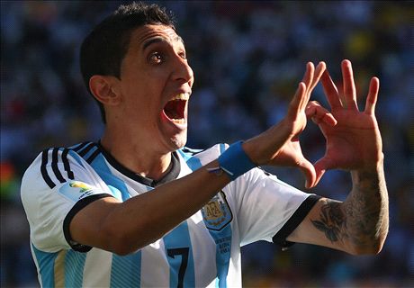 PSG rival Man Utd for Di Maria