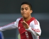 Justin Kluivert, the son of Patrick, in action for Ajax