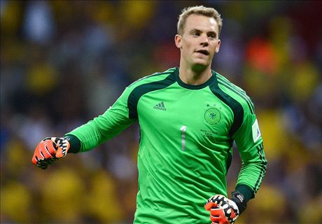 Neuer, Navas & Romero for Golden Glove