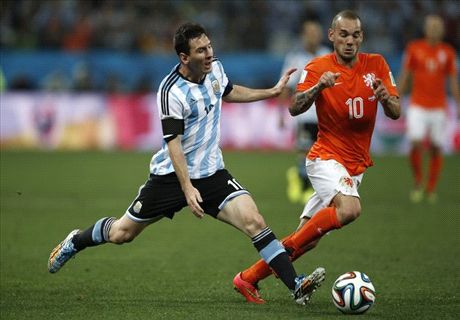 Argentina wanted penalties - Sneijder