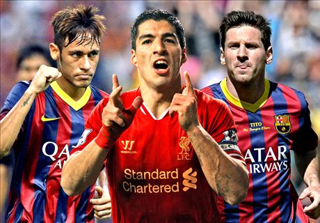 Will Suarez, Messi and Neymar work?
