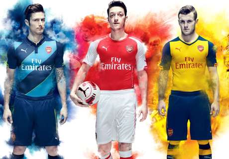 OFFICIAL: อาร์เซนอลเปิดตัวชุดแข่งใหม่