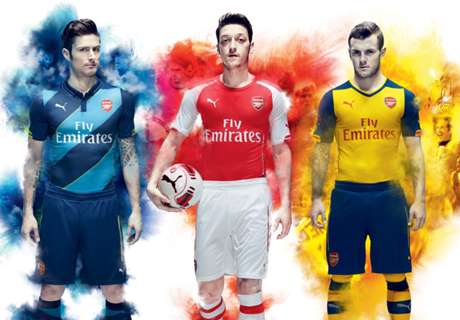 Das ist Arsenals neues Trikot