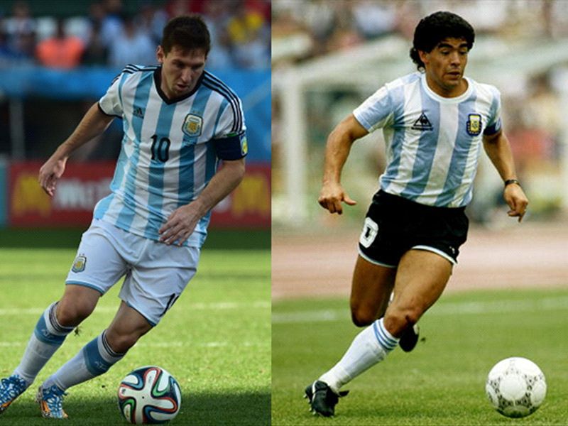 El Camino De Messi Y Maradona Rumbo A La Final - Goal.com 720