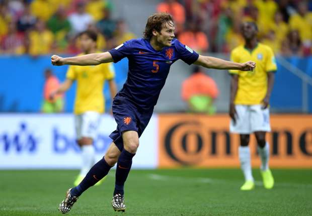 Daley Blind Brazil Netherlands 2014 World Cup third-place playoff
