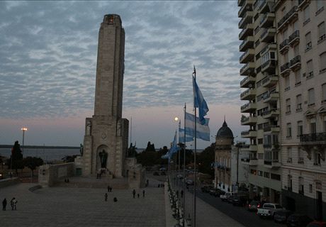 Rosario, paralizada por el Mundial