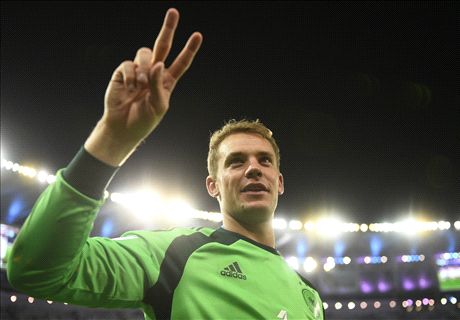 Neuer voted best keeper of 13-14