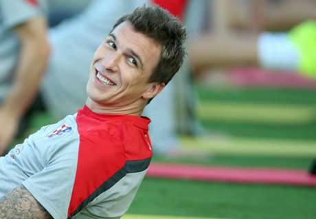 'Mandzukic the top striker in Europe'