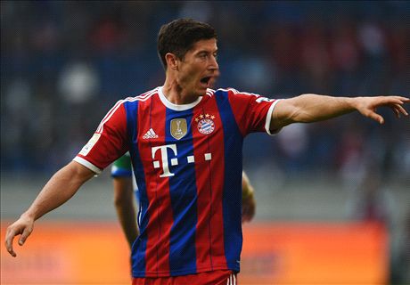 Lewandowski scores on Bayern debut