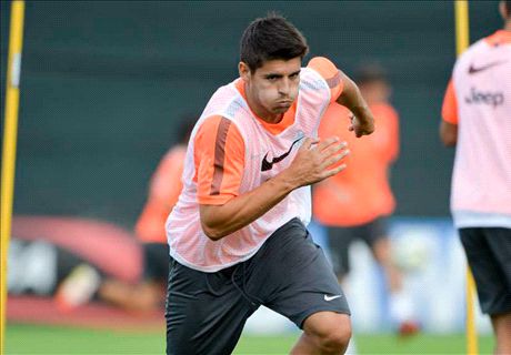Morata se lesiona en su tercer día en Turín