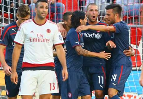 Balotelli-less Milan embarrassed