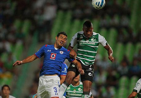 Liga Bancomer MX: Santos 1-1 Cruz Azul