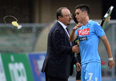 Rafa Benítez perdona a Callejón