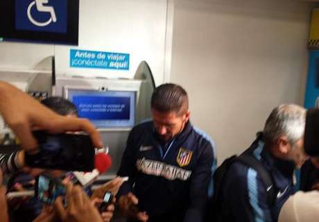 El Atleti ya está en México para su amistoso