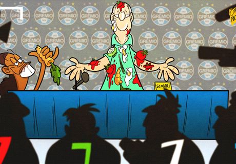 Viñeta | Scolari, a tomatazos
