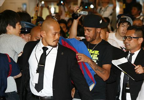 Neymar-gekte bereikt Japan