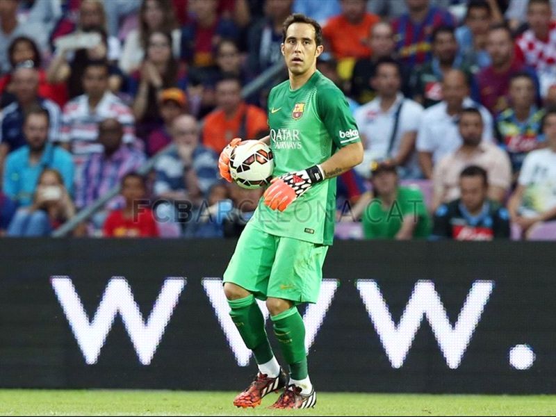 Bravo confident of becoming Barcelona's No.1