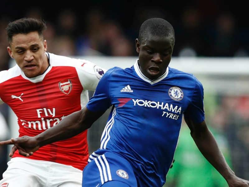 Kante named Football Writers' Player of the Year