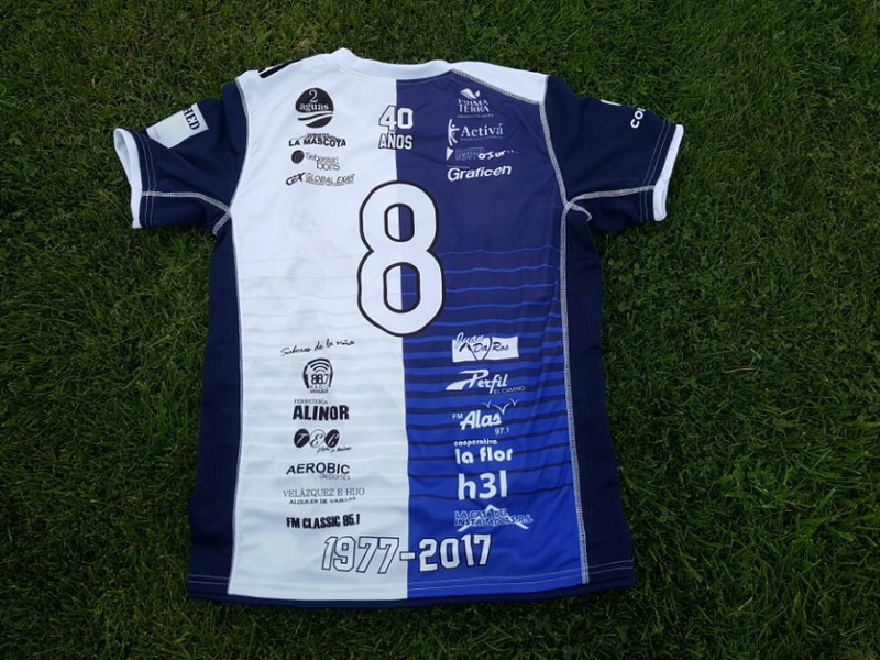 Argentine club bids for world record with eye-popping 50 sponsor jersey