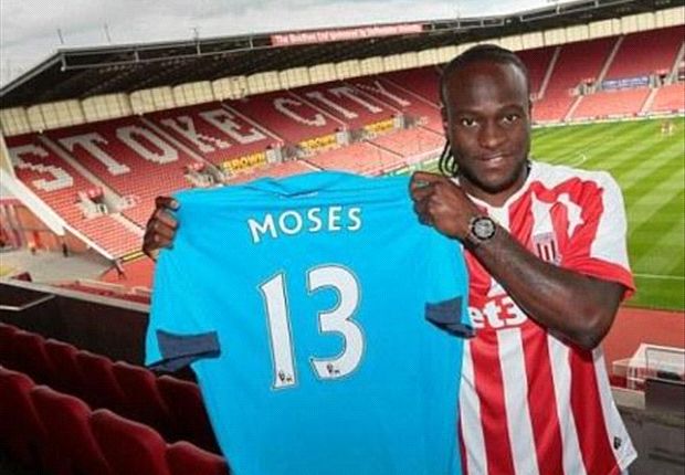Victor Moses joins Stoke City