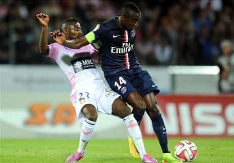 Evian 0-0 PSG: Cabaye sees red
