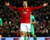 Zlatan Ibrahimovic celebrates against Saint-Etienne Zlatan Ibrahimovic celebrates against Saint-Etienne
