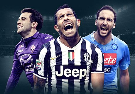 Serie A's top scorer contenders
