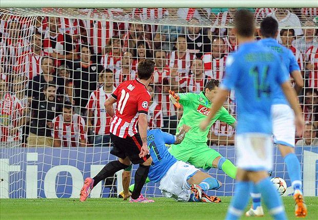 Athletic Bilbao 3-1 Napoli (4-2 agg.): Aduriz bags two as Benitez's charges flop in Spain